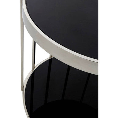 Novo Silver Cage Design Side Table