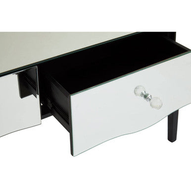 Gabriella Mirrored Console Table