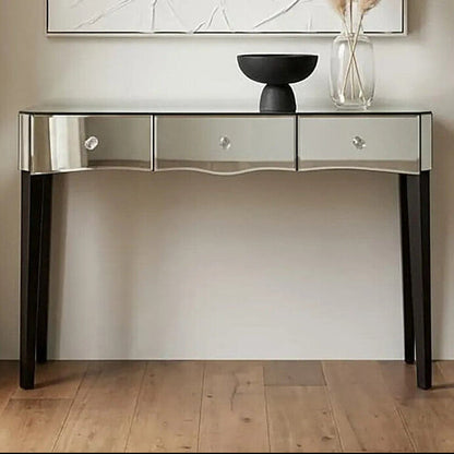 Gabriella Mirrored Console Table