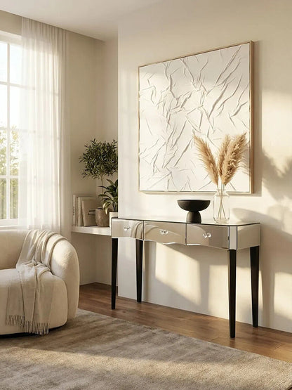 Gabriella Mirrored Console Table