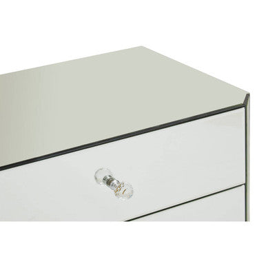 Gabriella Mirrored Chest of 4 Drawers