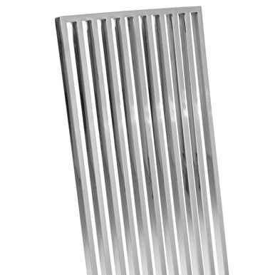 Eliza Silver Finish High Back Dining Chair