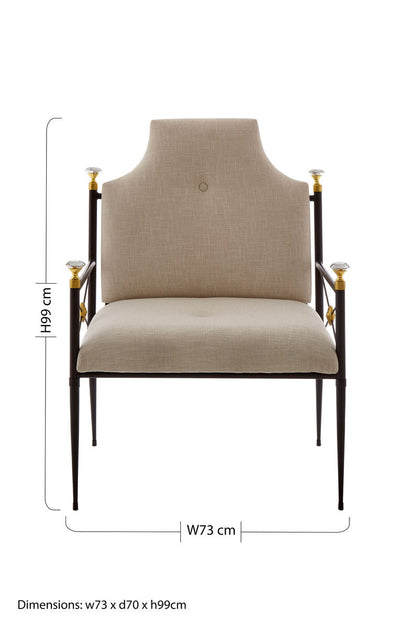 Monroe High Back Chair