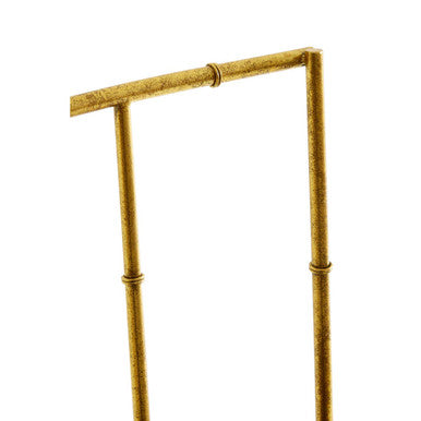 Monroe Gold and Black Velvet Accent Chair