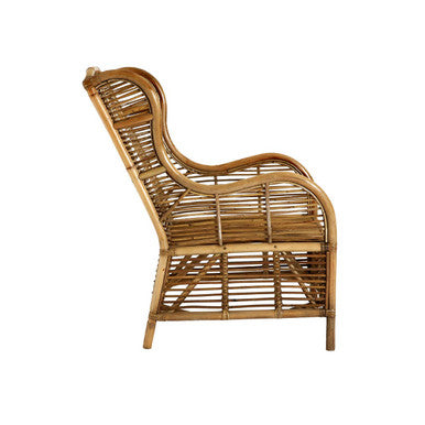 Manado Grey Natural Kubu Rattan Chair