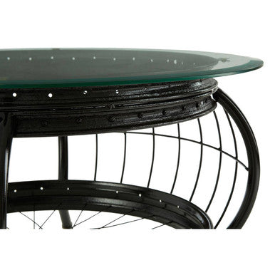 Mantis Black Finish Coffee Table
