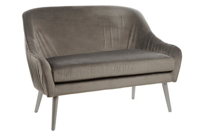 Grey Velvet Sofa | Louxor