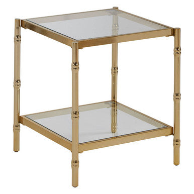 Kensington Townhouse Two Tier Square Side Table
