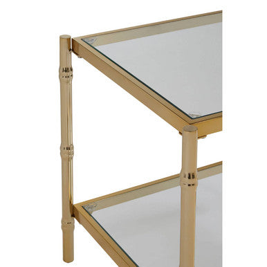 Kensington Townhouse Two Tier Square Side Table