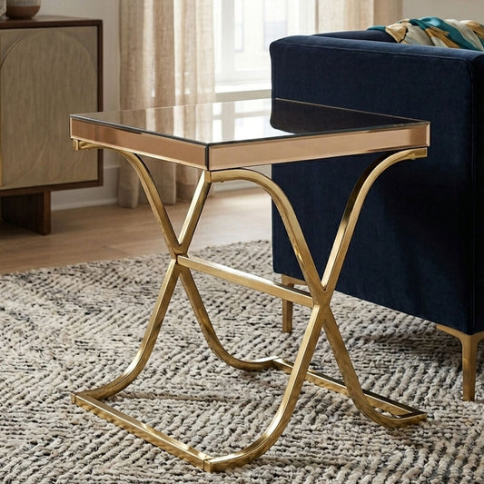 Kensington Townhouse Cross Legs Side Table