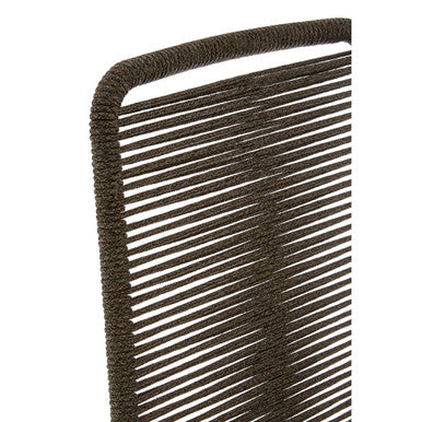 Sisal Grey Rope Bar Chair