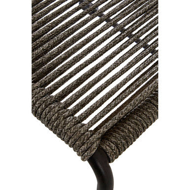 Sisal Grey Rope Bar Chair