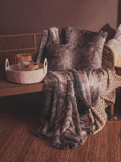 Opus 3 Seat Grey Sofa with Wooden Legs
