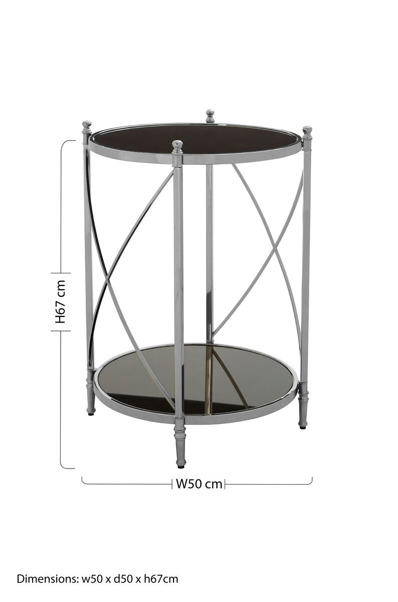 Hoffmann Round Side Table