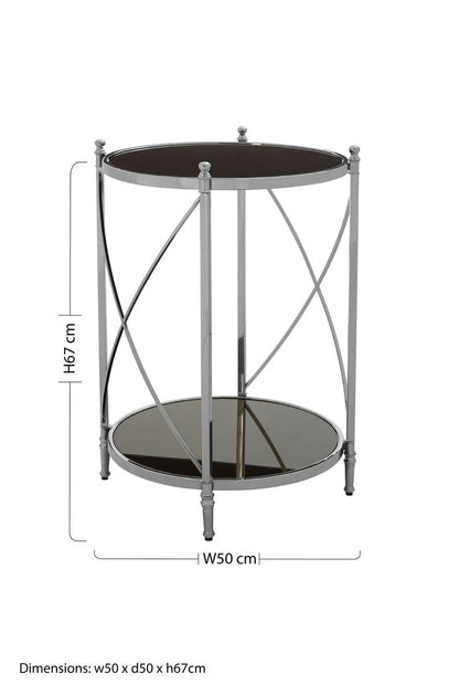 Hoffmann Round Side Table