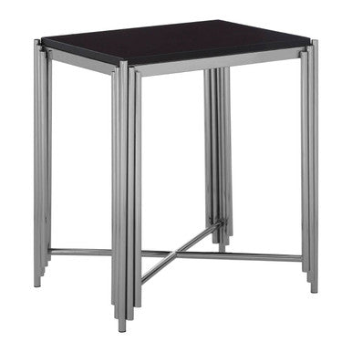 Clarice Granite Top Side Table