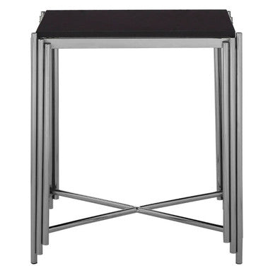 Clarice Granite Top Side Table