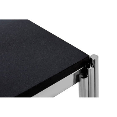 Clarice Granite Top Side Table