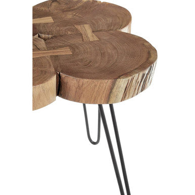 Nandri Acacia Wood Side Table