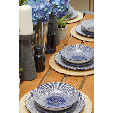 Nandri Slatted Teak Wood Dining Table