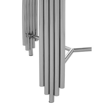 Clarice Granite Top Round Side Table