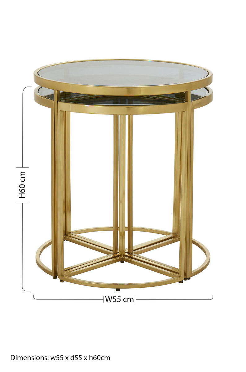 Axis 5 Piece Nesting Tables