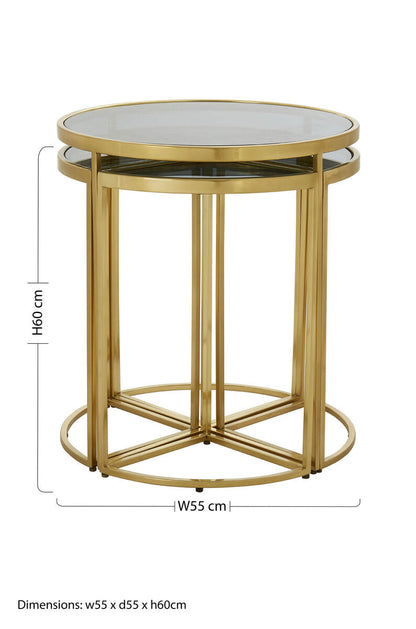Axis 5 Piece Nesting Tables