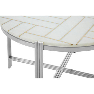Eva Marble Top Coffee Table
