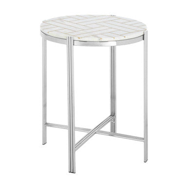 Eva Marble Top Side Table