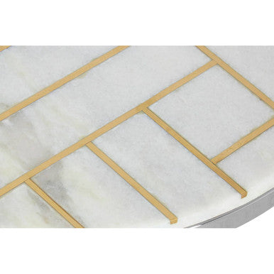 Eva Marble Top Side Table