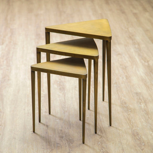 Compo Set Of 3 Triangular Nesting Tables