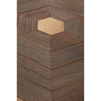 Titan Large Hexagon End Table