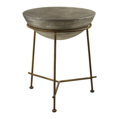 Compo Concrete Bowl Shaped Side Table