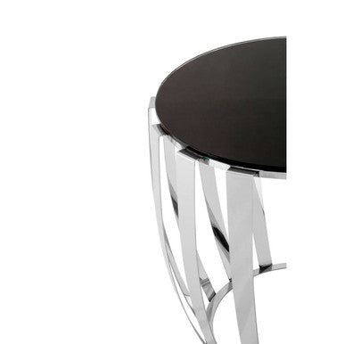 Yasmin Stainless Steel Side Table