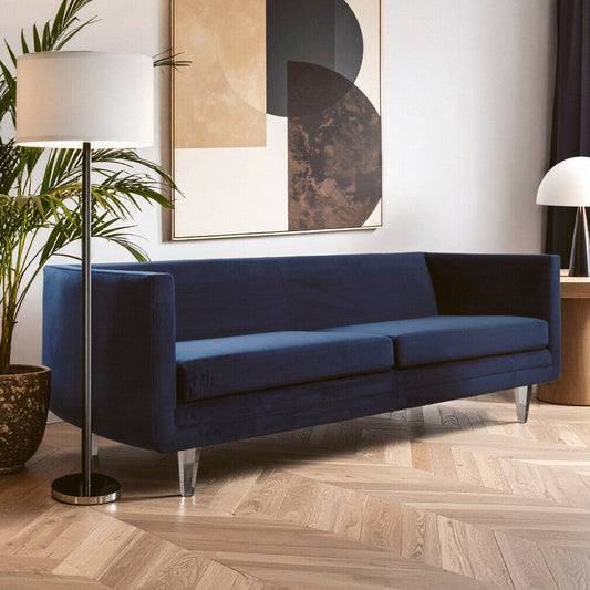Dark Blue Sofa | Pinner