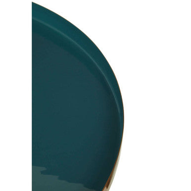 Enox Large Diesel Green and Gold Coffee Table