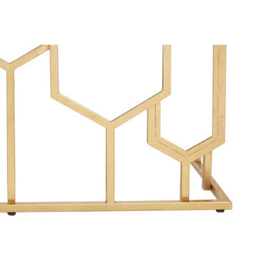 Rio Gold and Mirror Console Table