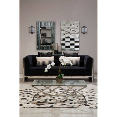 Allure Inverted Prism Base Coffee Table