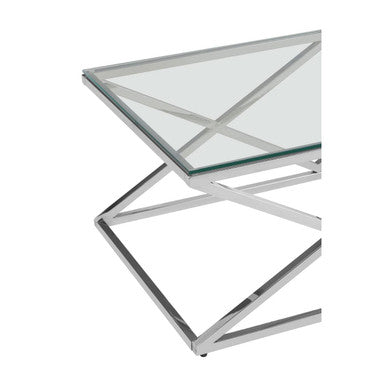 Allure Inverted Prism Base Coffee Table