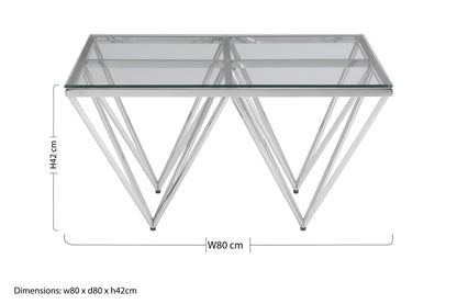 Allure Tempered Glass Coffee Table