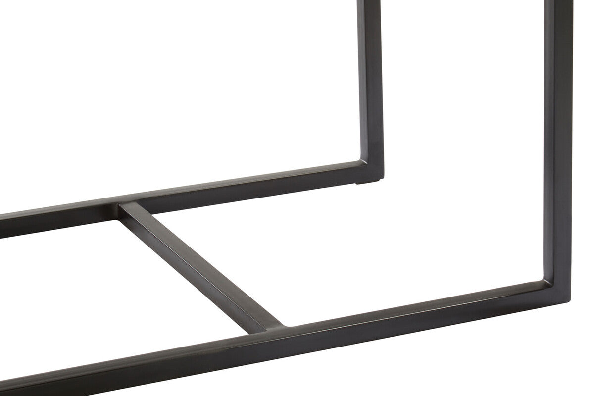 Boho Mango Wood with Bone Inlay Console Table