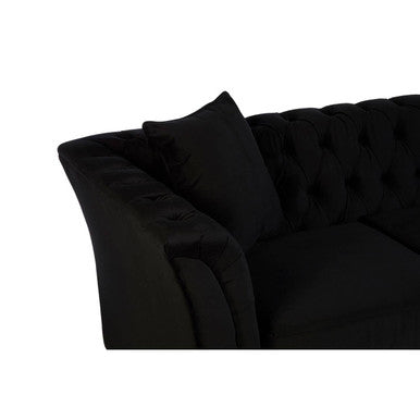 Sabrina 2 Seat Onyx Sofa