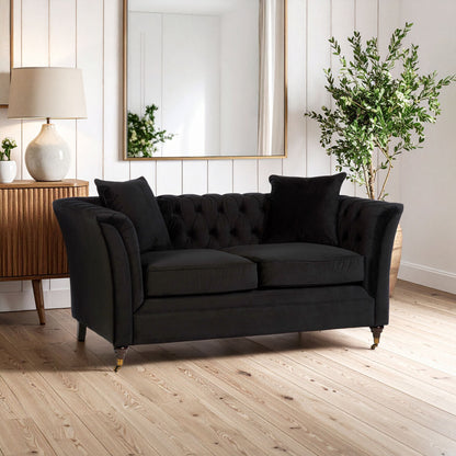 Sabrina 2 Seat Onyx Sofa