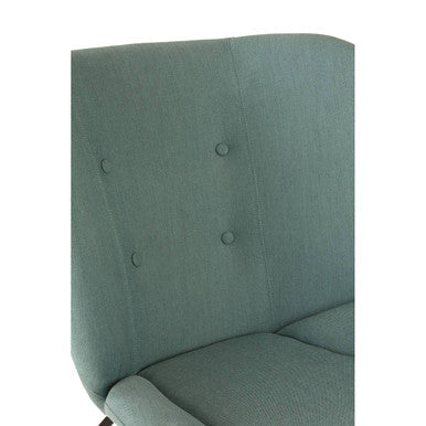 Kolding Green Fabric Accent Chair