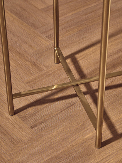 Vita Natural Agate Side Table