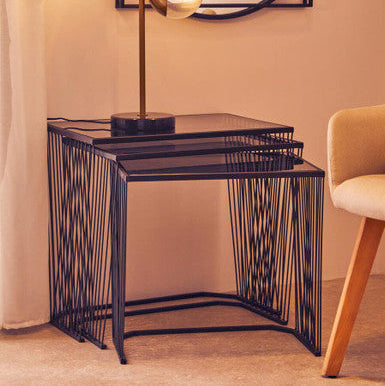 Trento Set Of 3 Side Tables