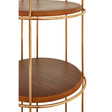 Horizon 3 Tier Small Cage Design Shelf Unit