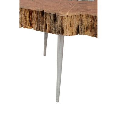 Almora Acacia Wood Log Coffee Table