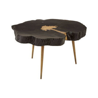 Asamra Black And Gold Coffee Table