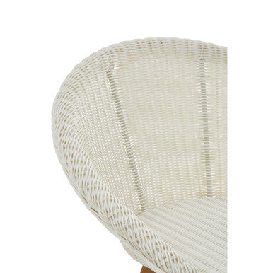 Lovina White Rattan Effect Dining Chair